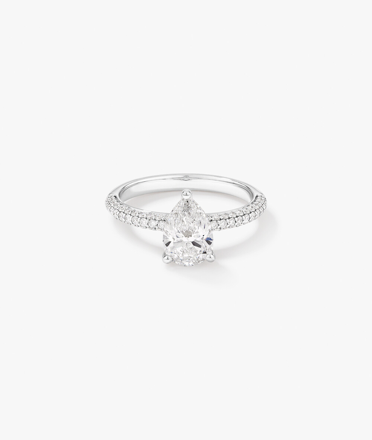 Halo with a 5.0 Carat Lab-Grown Diamond
